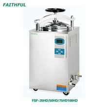Esterilizador de vapor de presión vertical FSF-HD