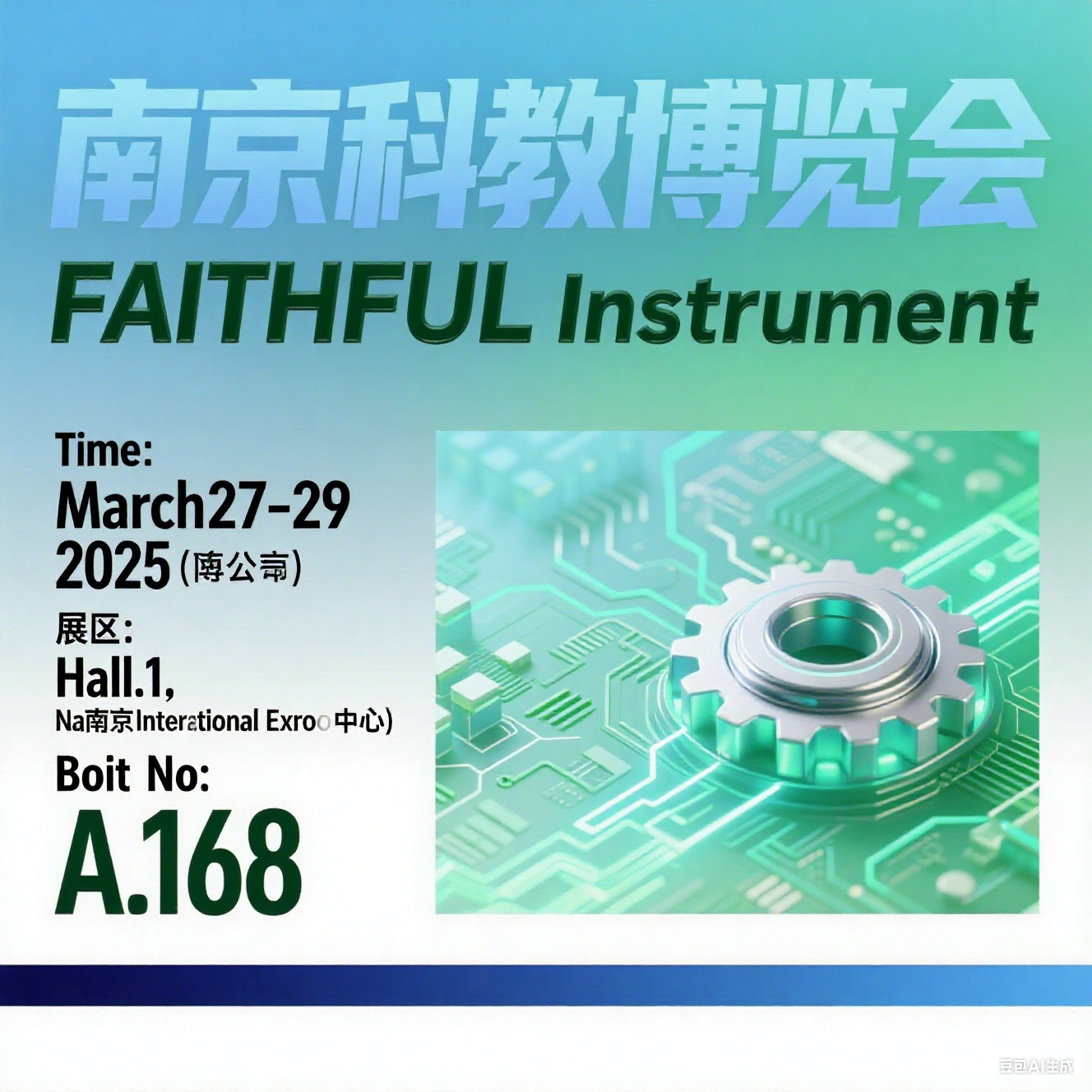 La participación exitosa del instrumento fiel en la exposición Nanjing